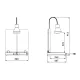 Lampe pour zone de service ROCAM 034CRHEL1/1FLP2