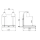Lampe pour zone de service ROCAM 034CRHEL2/1FXP2