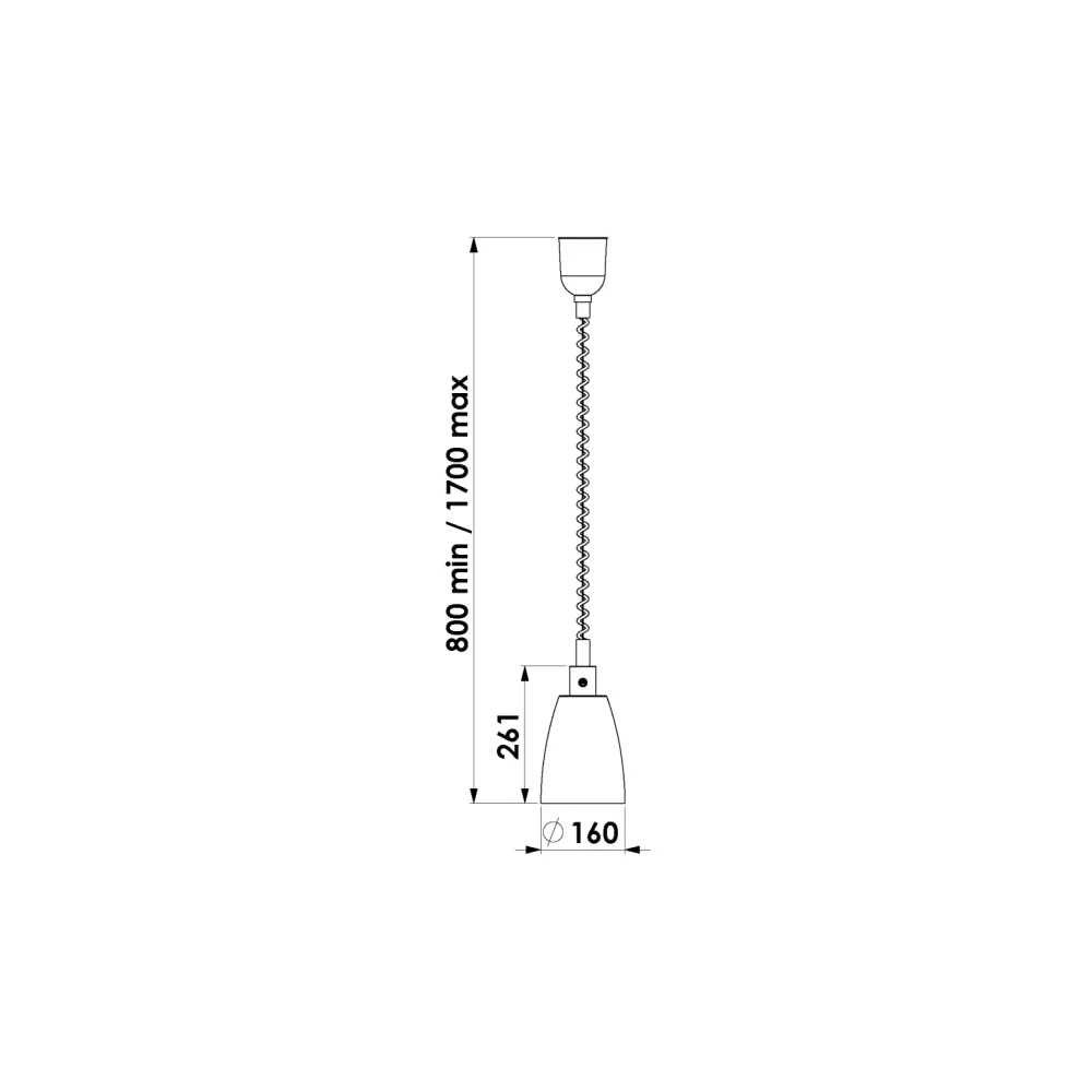 Lampe pour zone de service ROCAM 034CRHELAIR/RITP2