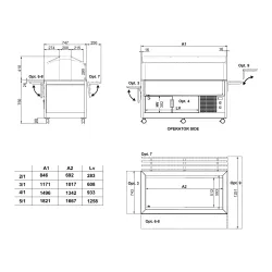 Vitrine libre-service ROCAM 02100K2R