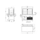 Vitrine ROCAM 01900OMNDSP/FX