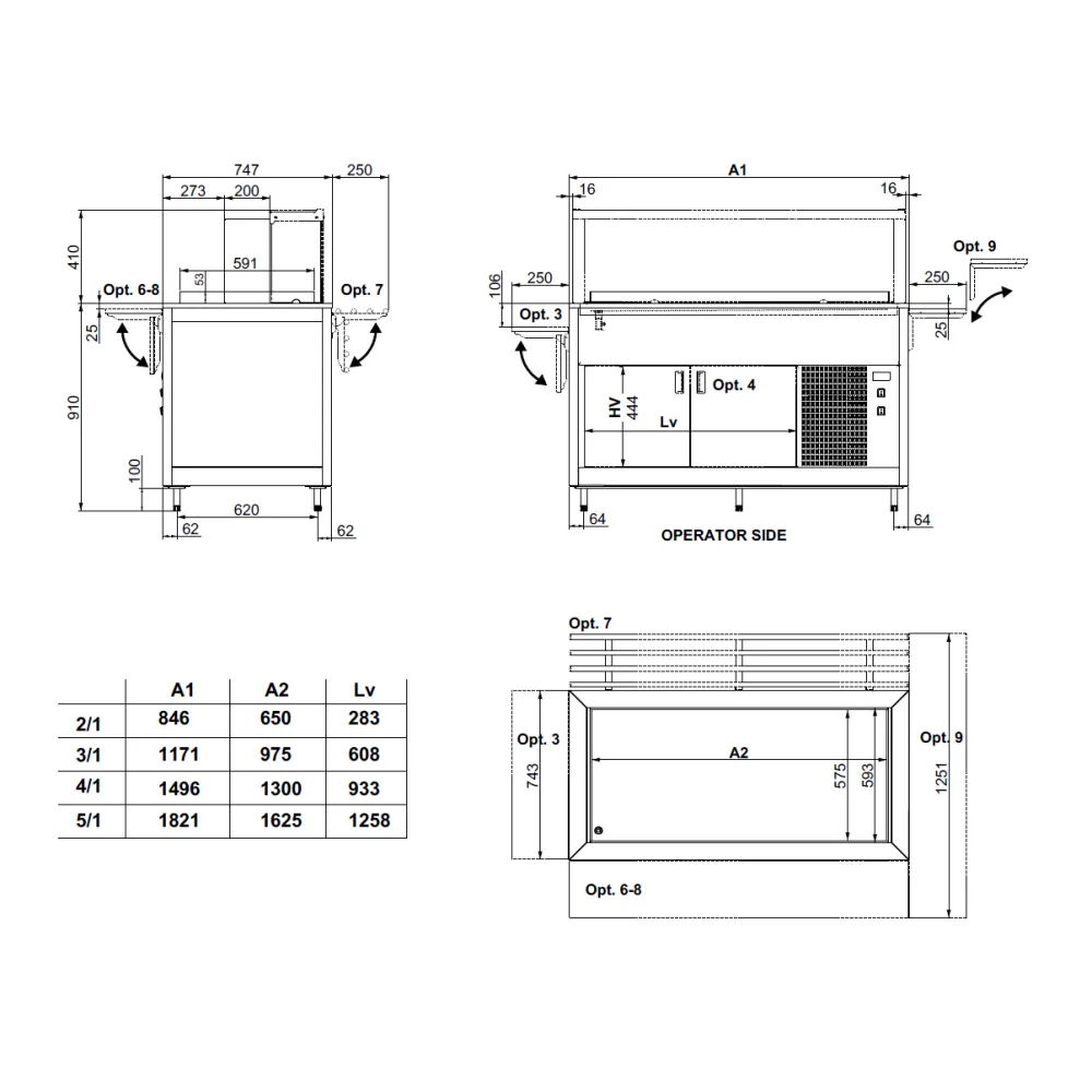 Module réfrigéré ROCAM 01900OM5PR