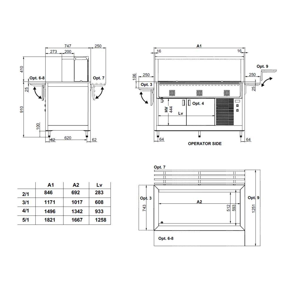 Module réfrigéré ROCAM 01900OM5RV
