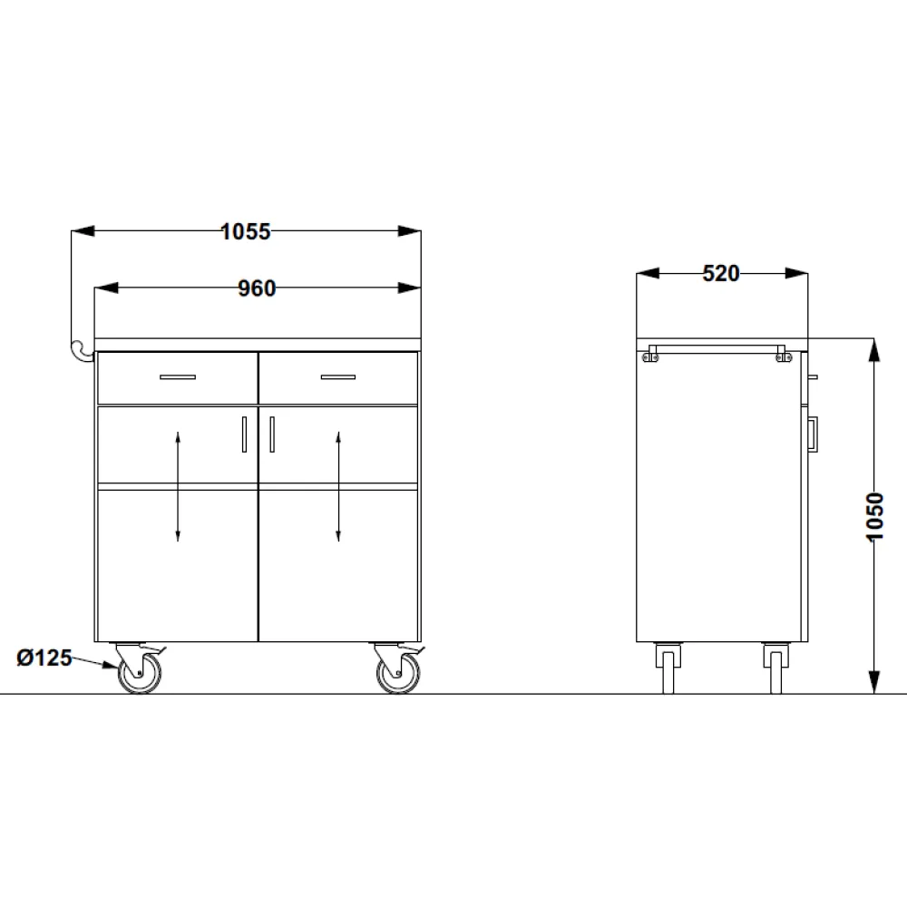 Station de service pour serveurs ROCAM 015INPOL2B