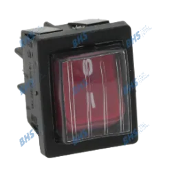 Interrupteur bipolaire rouge LF L3319933