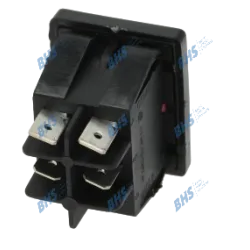 Interrupteur bipolaire rouge LF L3319933