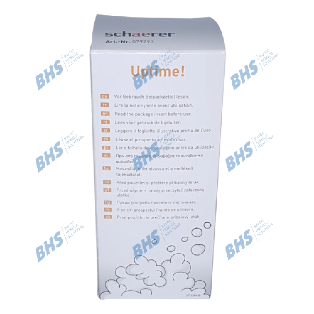 Cartouche de détartrage Uptime SCHAERER Spare Parts 079293 3370079293