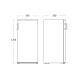 Réfrigérateur Scandomestic HOME 31010201W10000
