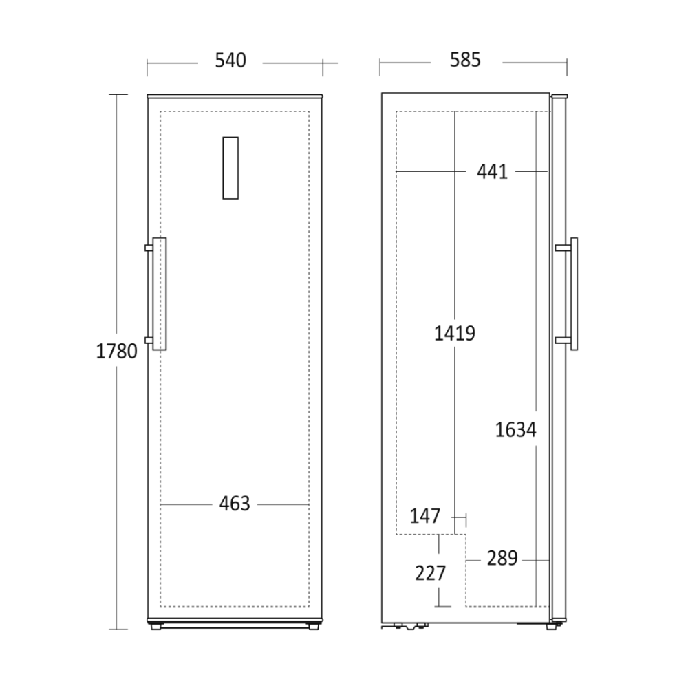 Réfrigérateur Scandomestic HOME 31010346W10000