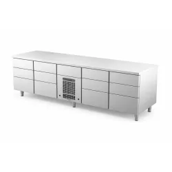 Table réfrigérée avec mécanisme élévateur Novameta FPR-E424-233/70/90