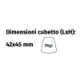 Générateur de glace en cubes KASTEL SP80/40-W/A
