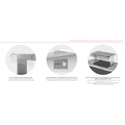 Étagère LED pour buffet Novameta LPA15-172/40/40