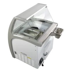 Congélateur coffre vitrine SCANDOMESTIC 23424510000SIC4WB