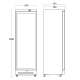 Armoire réfrigérée vitrée SCANDOMESTIC 26311110000DC389BD