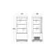Armoire réfrigérée vitrée SCANDOMESTIC 19310082BE10000