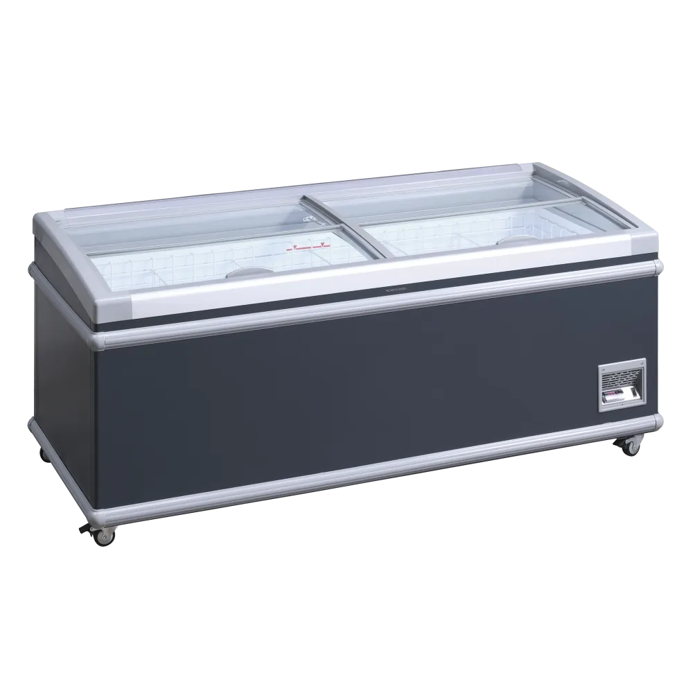 Congélateur coffre vitrine SCANDOMESTIC 23424410000SIF600ADGC