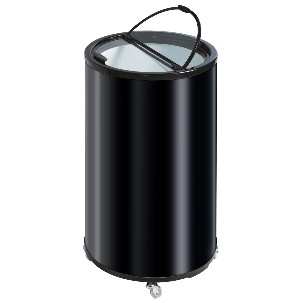 Vitrine cylindrique pour canettes SCANDOMESTIC 26310042BE10000