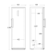 Réfrigérateur Scandomestic HOME 31013010000SKS346WE