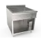 Bain-marie chaud avec armoire neutre CASTA LQ/BME2BA