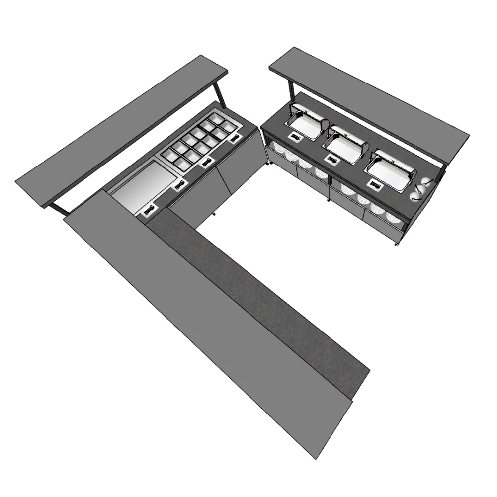 Ligne de distribution BHS-HoReCa BHS-BV3-N