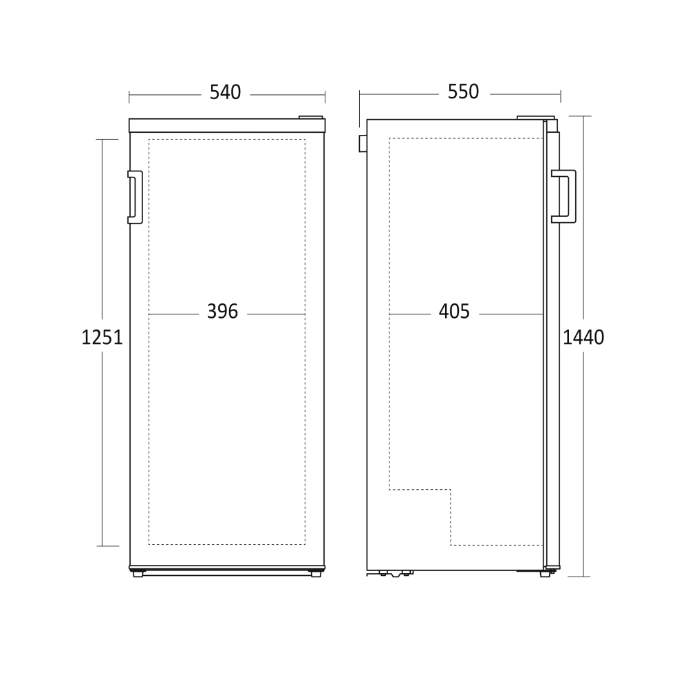 Congélateur Scandomestic HOME 01024010000FRF177WD
