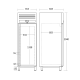 Congélateur vertical SCANDOMESTIC 63328610000GUF700X