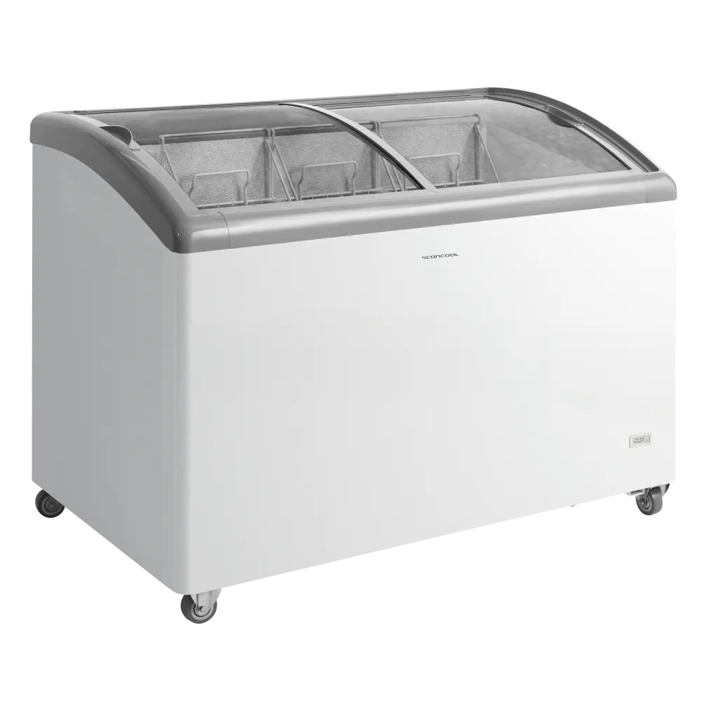 Congélateur coffre vitrine SCANDOMESTIC 23424310000IC352D