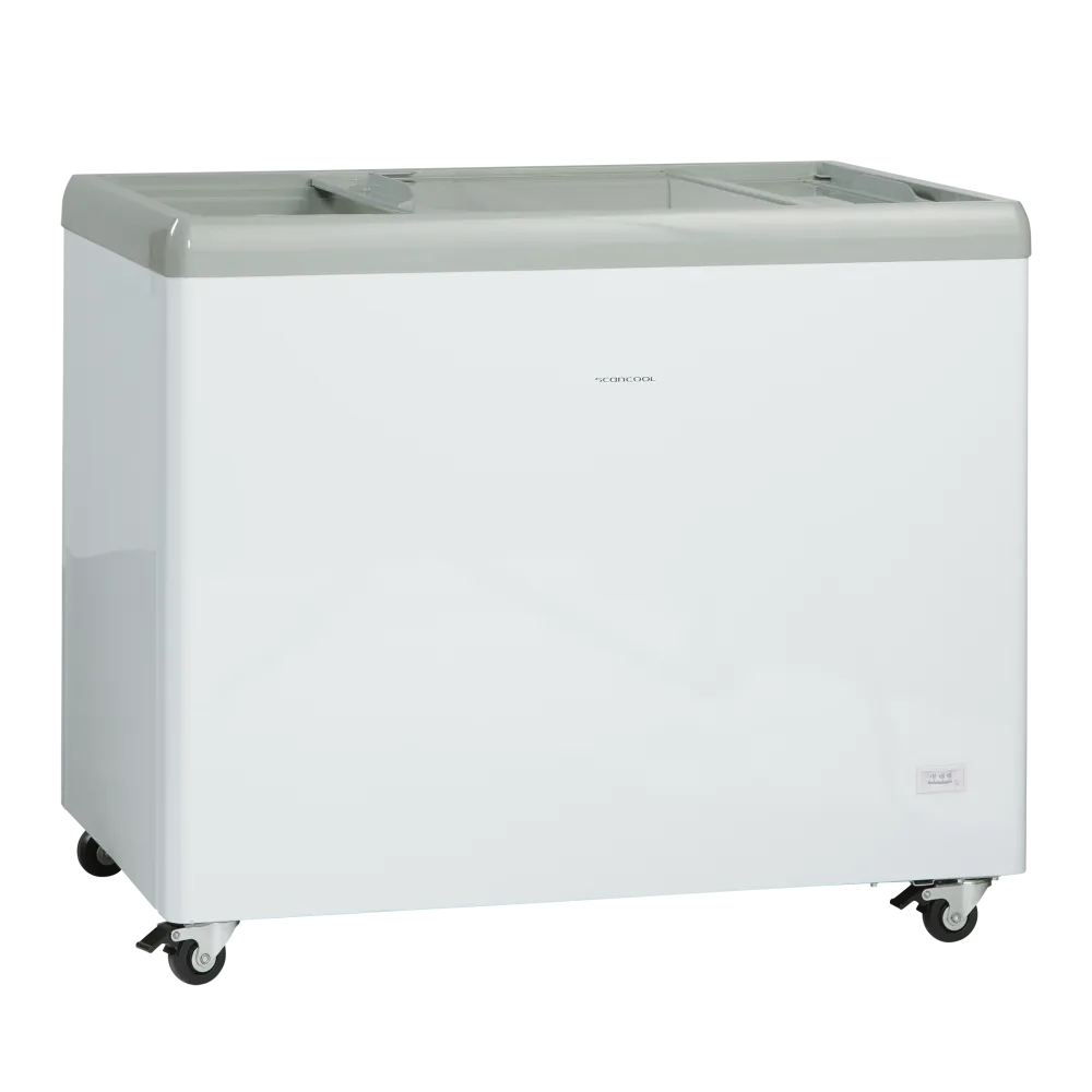 Congélateur coffre vitrine SCANDOMESTIC 23424310000IC310D