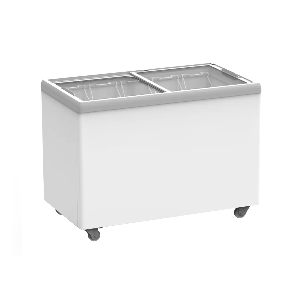 Congélateur coffre vitrine SCANDOMESTIC 23424310000IC410D