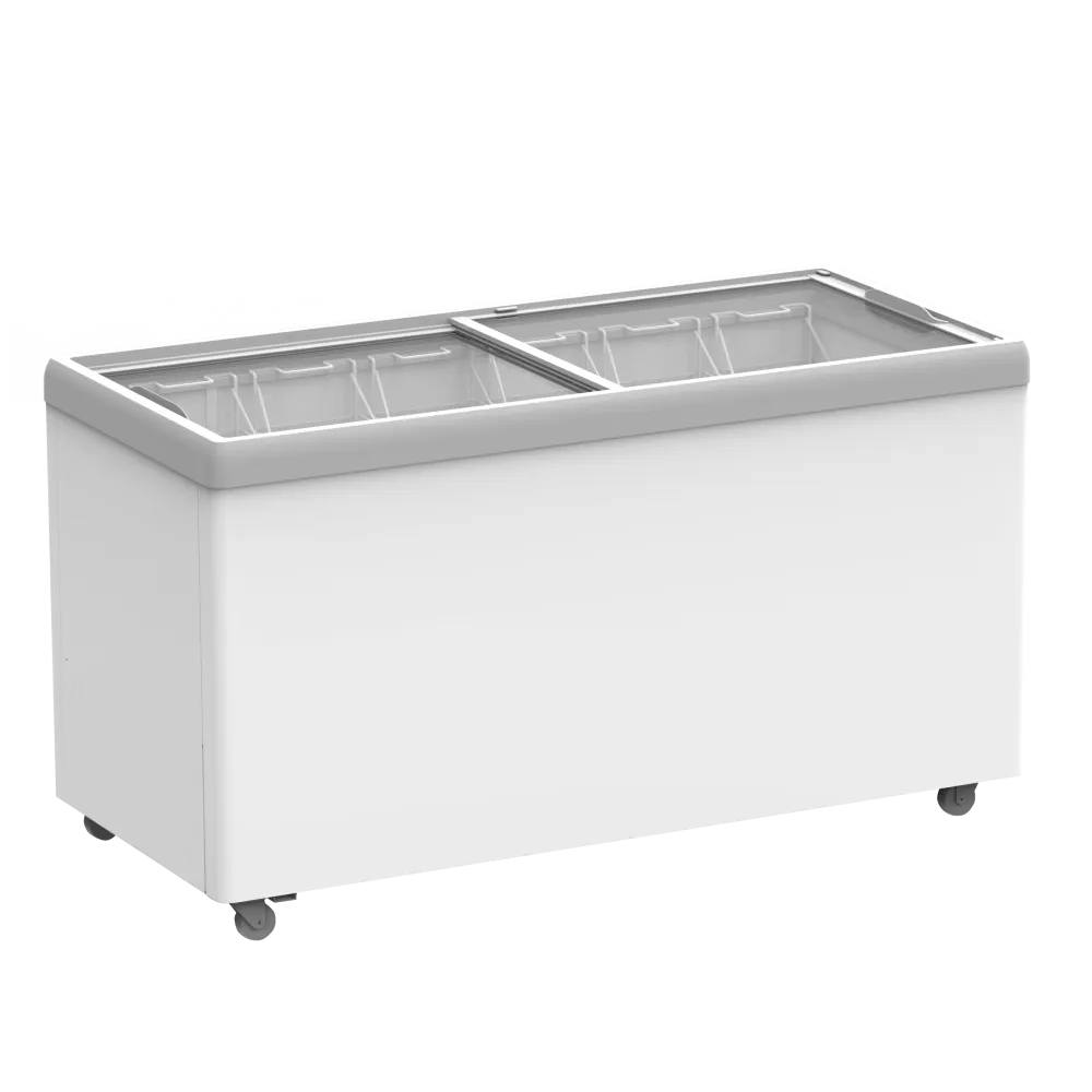 Congélateur coffre vitrine SCANDOMESTIC 23424310000IC510D