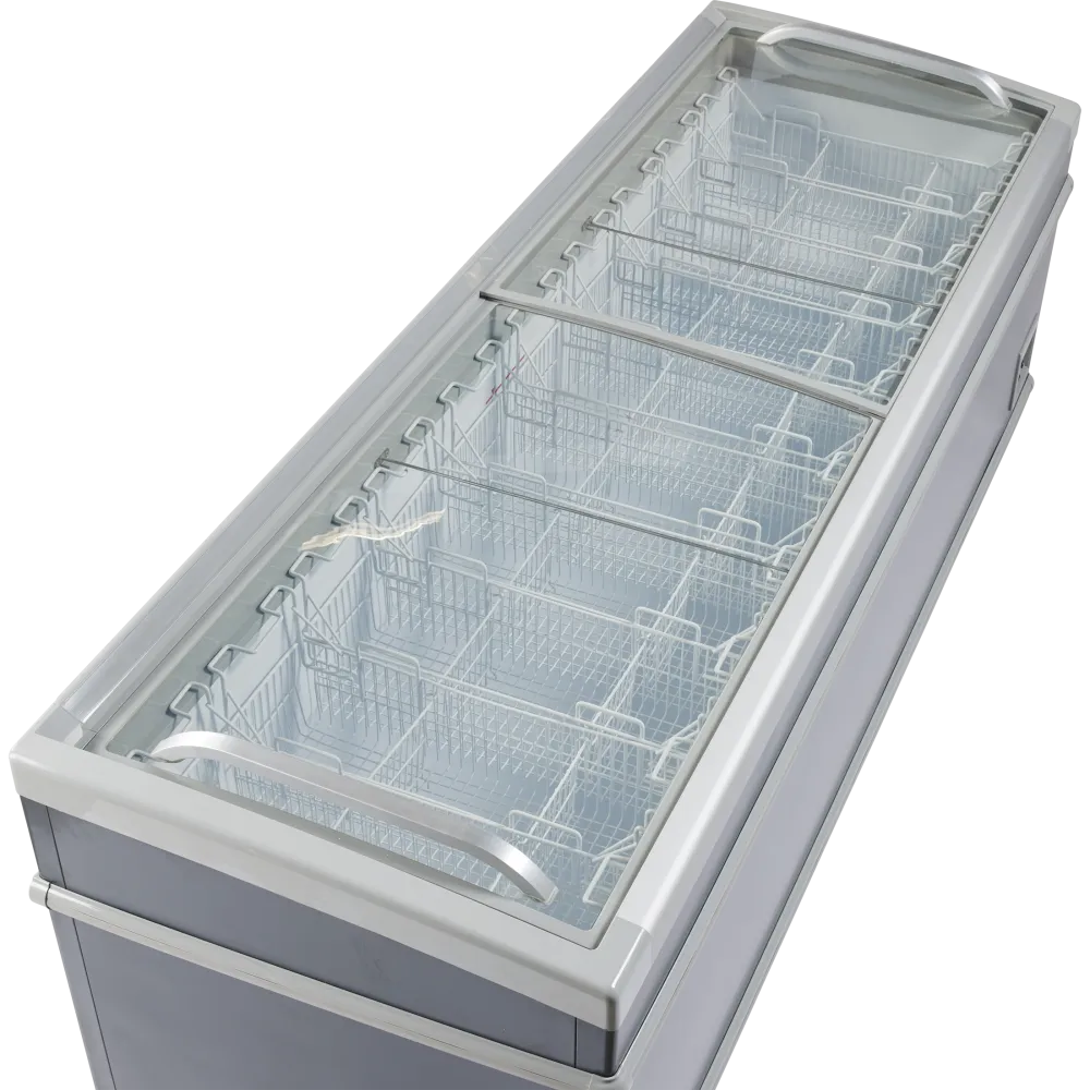 Congélateur coffre vitrine SCANDOMESTIC 23424410000SIF900D