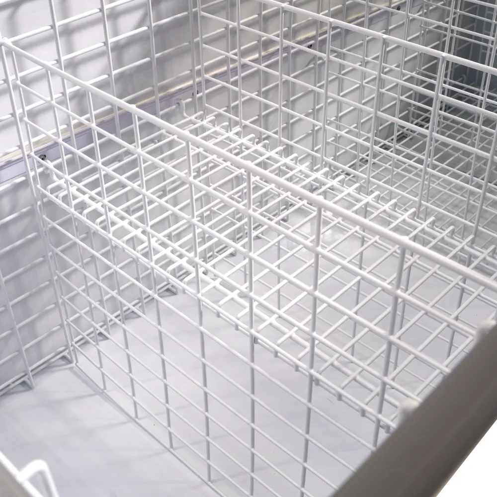 Congélateur coffre vitrine SCANDOMESTIC 23424410000SIF700ADGC