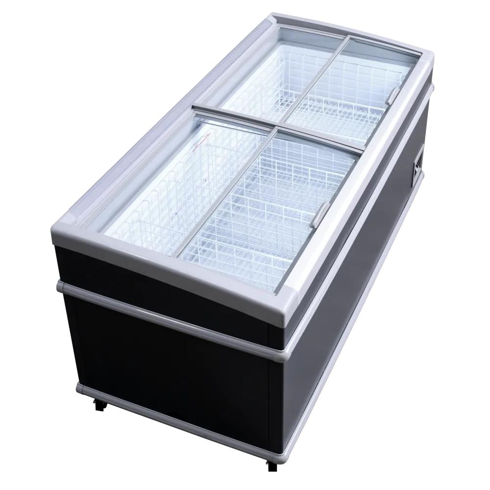 Congélateur coffre vitrine SCANDOMESTIC 23424410000SIF700ADGC