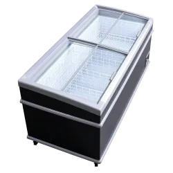 Congélateur coffre vitrine SCANDOMESTIC 23424410000SIF700ADGC