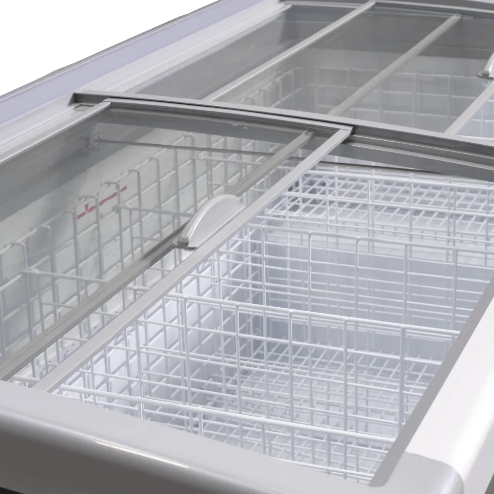 Congélateur coffre vitrine SCANDOMESTIC 23424410000SIF900ADGD