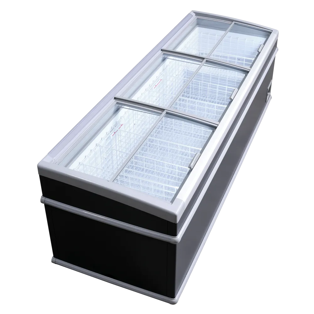 Congélateur coffre vitrine SCANDOMESTIC 23424410000SIF900ADGD