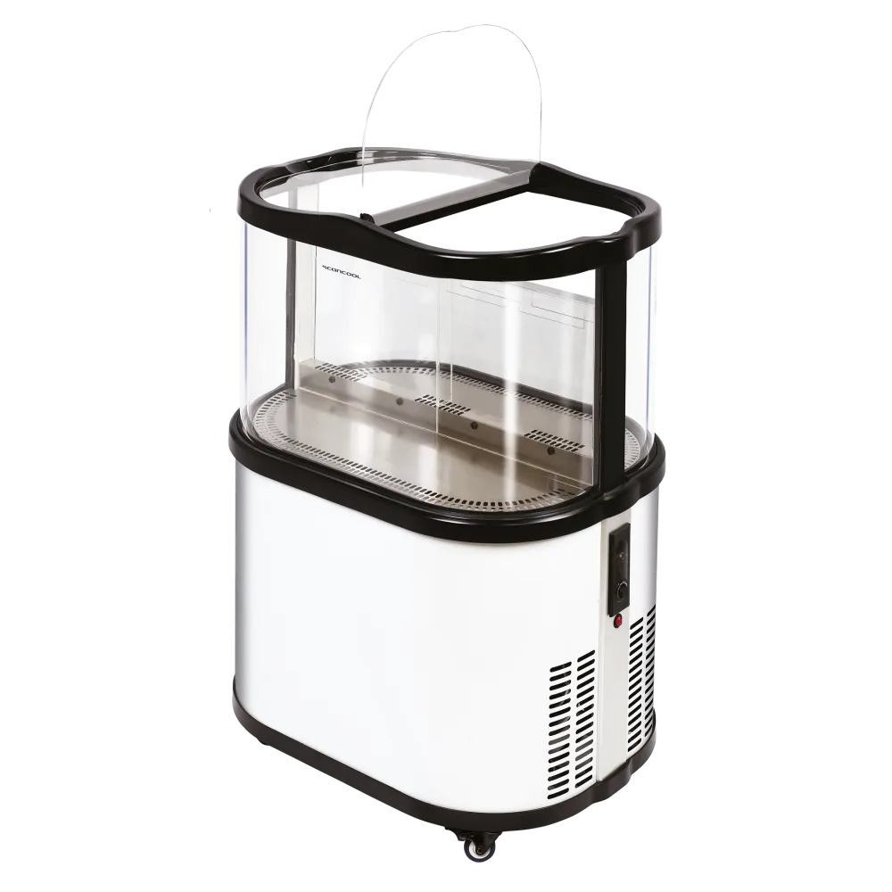 Vitrine cylindrique pour canettes SCANDOMESTIC 34310111E10000