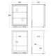 Armoire réfrigérée vitrée SCANDOMESTIC 26311010000BB141HBA