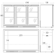 Armoire réfrigérée vitrée SCANDOMESTIC 26311010000BB311HBA