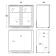 Armoire réfrigérée vitrée SCANDOMESTIC 26310211HDE10000