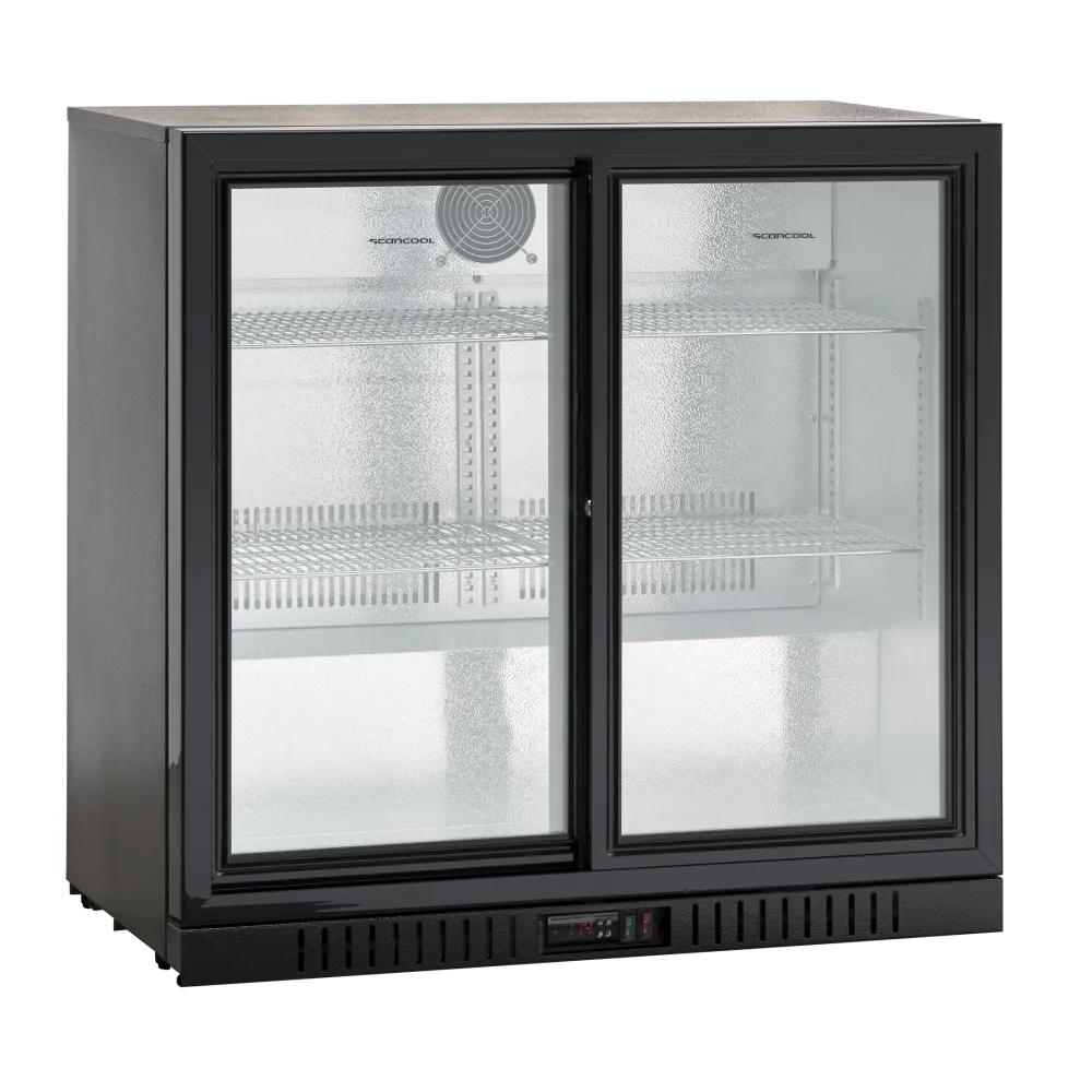 Armoire réfrigérée vitrée SCANDOMESTIC 26311010000BB211SLBB
