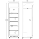 Armoire réfrigérée vitrée SCANDOMESTIC 26310420E110000