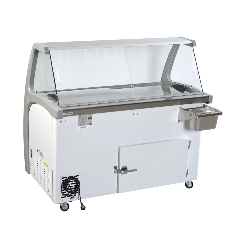 Congélateur coffre vitrine SCANDOMESTIC 23424510000SIC9WB