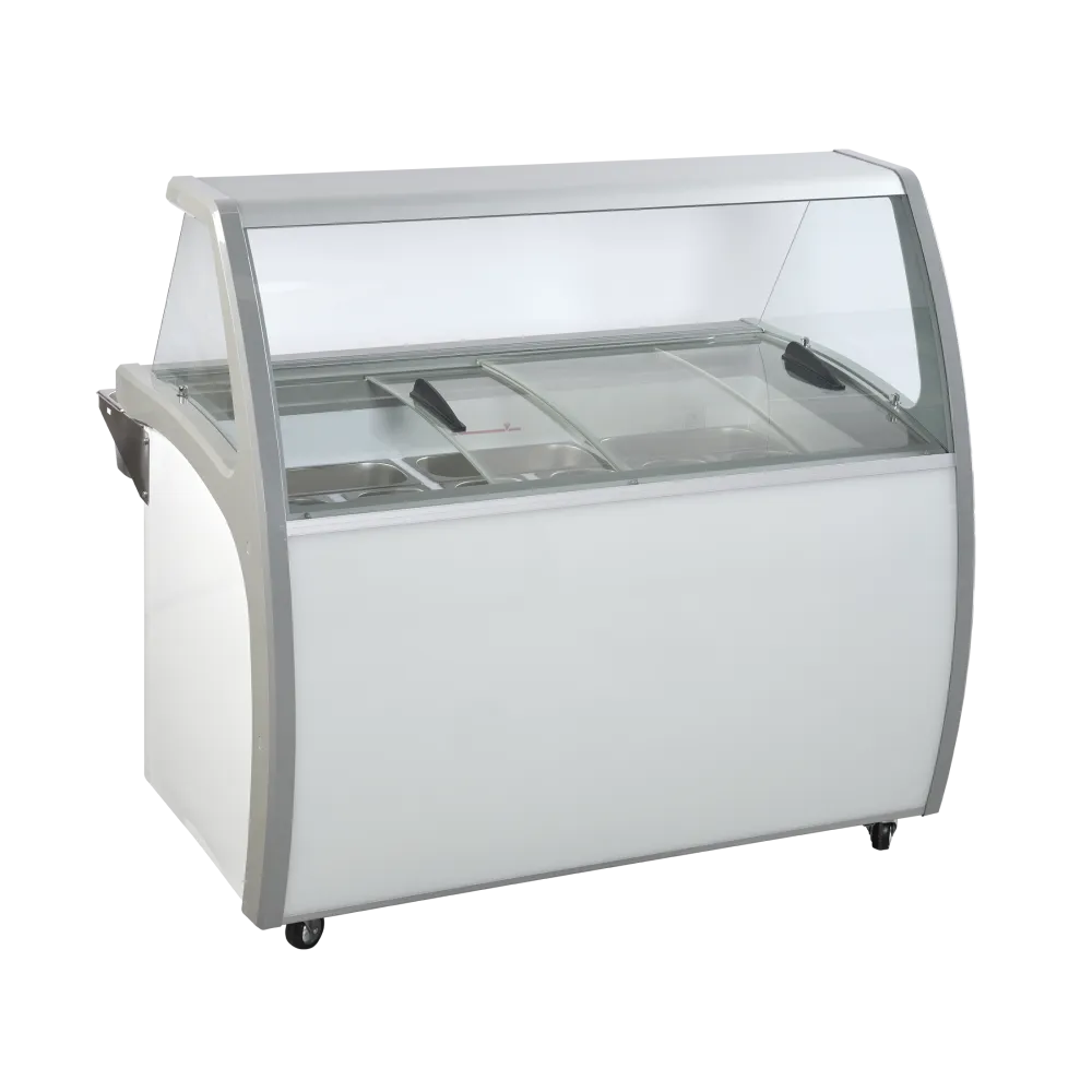 Congélateur coffre vitrine SCANDOMESTIC 23424510000SIC9WB