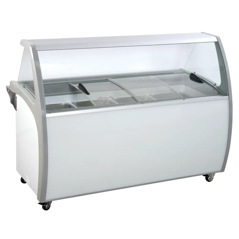 Congélateur coffre vitrine SCANDOMESTIC 23424510000SIC12WB