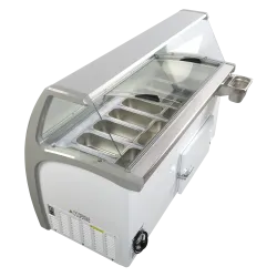 Congélateur coffre vitrine SCANDOMESTIC 23424510000SIC12WB