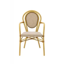 Chaise d'extérieur BHS-HoReCa KOP/RICCARDO.ARM.TX.0377/HH/STM