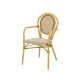 Chaise d'extérieur BHS-HoReCa KOP/RICCARDO.ARM.TX.0377/HH/STM