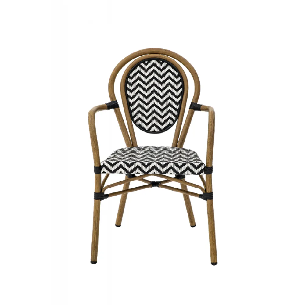 Chaise d'extérieur BHS-HoReCa KOP/RICCARDO.ARM.TX.2963/HH/STM