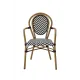 Chaise d'extérieur BHS-HoReCa KOP/RICCARDO.ARM.TX.2963/HH/STM